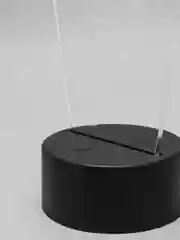 Зеленый светильник ночник 3D "Genshin Impact", светодиодная настольная лампа с USB
