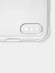 Силиконовый чехол накладка iPhone X XS 10 усиленные углы, защита вокруг камер, прозрачный