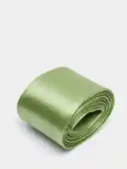 Зелёный хаки лента атласная, 40 мм