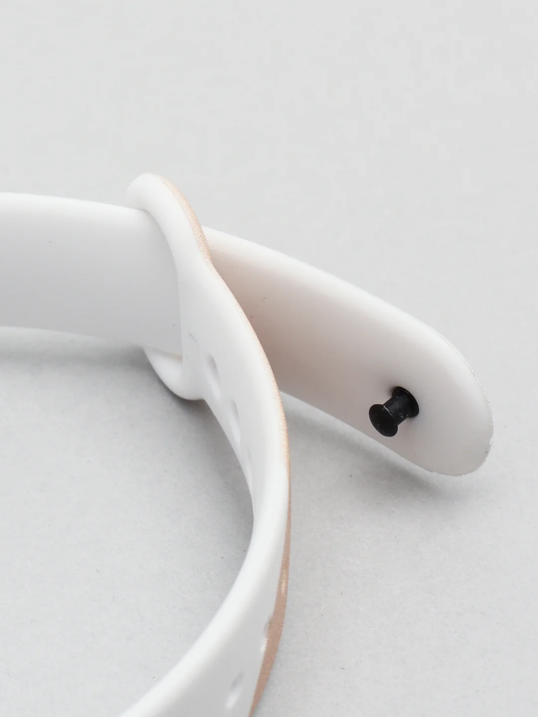 Бежевый ремешок с рисунком для Xiaomi Mi Band