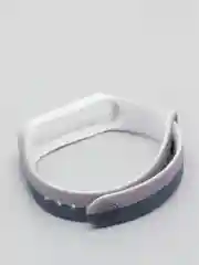 Синий меланж ремешок с рисунком для Xiaomi Mi Band