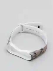 Коричневый ремешок с рисунком для Xiaomi Mi Band