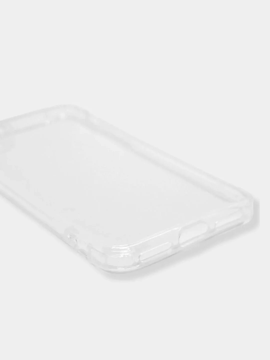 Силиконовый чехол iPhone 7, 8, SE 2020 усиленные углы, защита вокруг камер, прозрачный