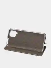Серый чехол книжка для Samsung A12, A22 / M32, A32, A02, A02S