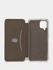 Серый чехол книжка для Samsung A12, A22 / M32, A32, A02, A02S