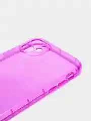 Фиолетовый чехол для iPhone 11, XR, 12, 13, 14, Pro, Max, Plus, 7, 8, SE 2020, неон, с защитой камеры
