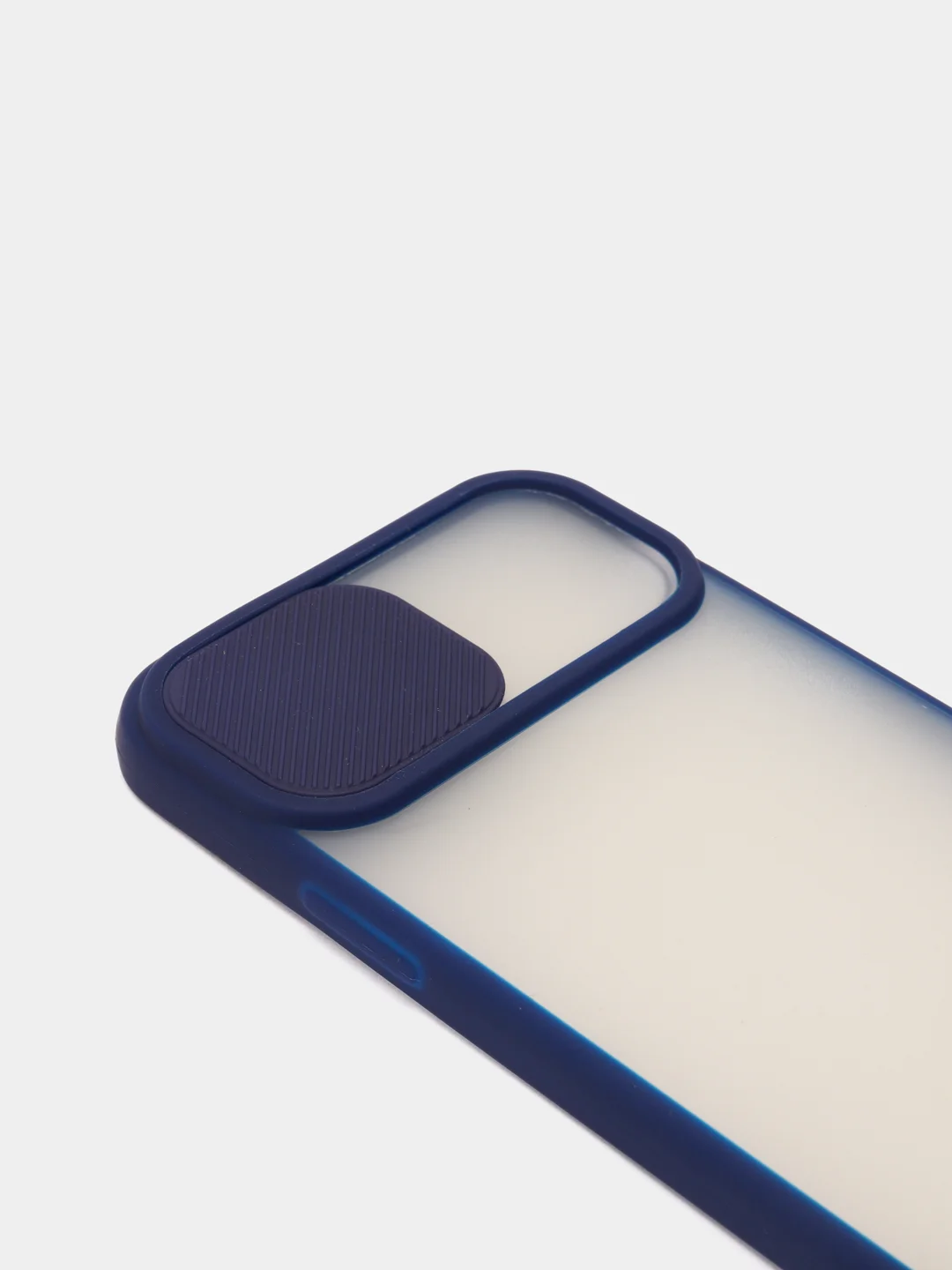 Темно-синий чехол для Айфон iPhone 11 Pro, Max 12, 13 mini, 14 Plus, 15 с защитой для камеры