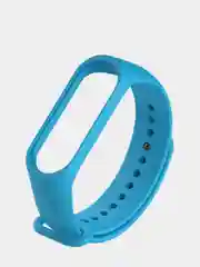 Голубой ремешок для Xiaomi Mi Band 4 / Сяоми Ми Бэнд 3