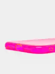 Розовый силиконовый чехол для iPhone 11, iPhone 12