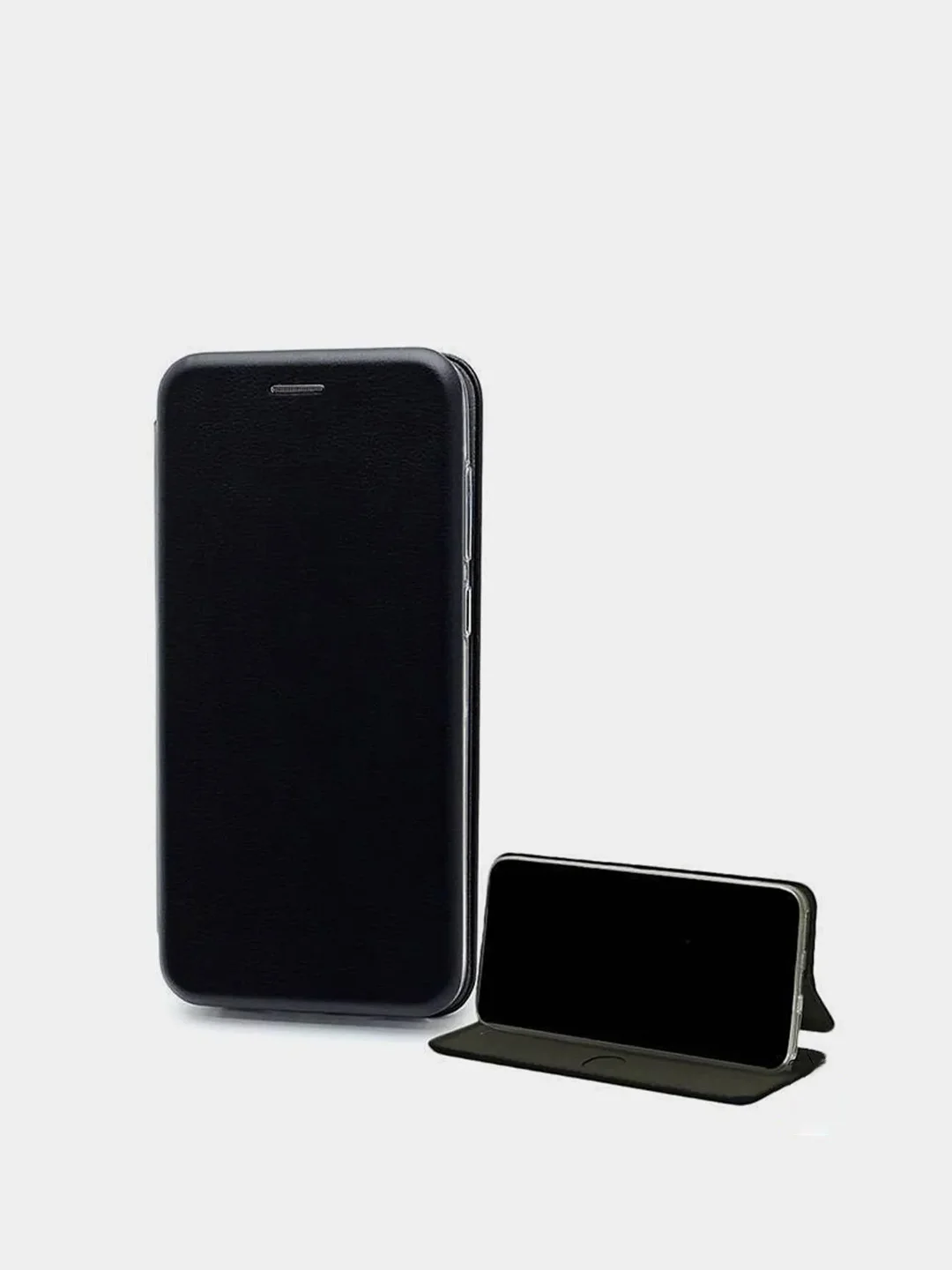 Черный чехол книжка на Samsung Galaxy A51, Самсунг Галакси А51
