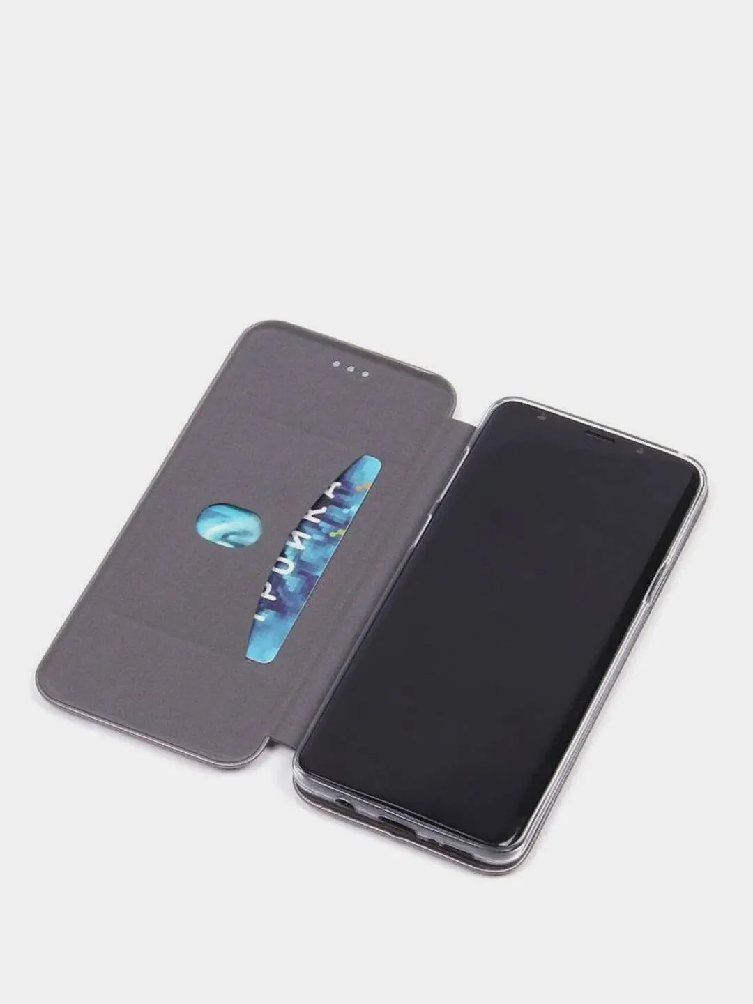 Черный чехол книжка на Samsung Galaxy A51, Самсунг Галакси А51