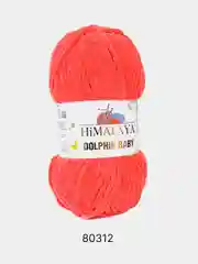 Терракотовый пряжа Himalaya Dolphin Baby, полиэстер, 100 г, 120 м