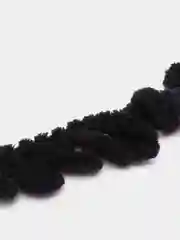 Черный пряжа Alize puffy