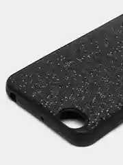 Черный чехол Xiaomi Redmi Go, Сяоми Редми Гоу силиконовый с блестками