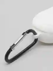 Белый силиконовый чехол для Samsung Galaxy Buds / Buds plus