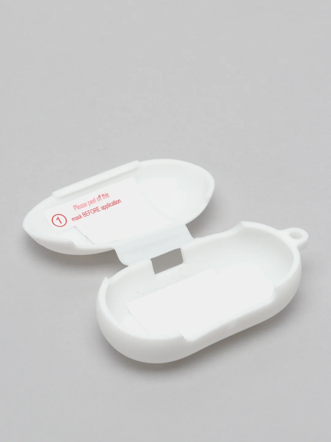 Белый силиконовый чехол для Samsung Galaxy Buds / Buds plus