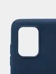 Темно-синий чехол силиконовый   Samsung А11 А31 А51 А41 А52 М21 A32 A02S A10 A20 A71 A21 M51 A12