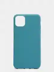 Синий чехол для Apple iPhone 11 Pro Max силиконовый, матовый, однотонный