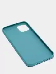 Синий чехол для Apple iPhone 11 Pro Max силиконовый, матовый, однотонный