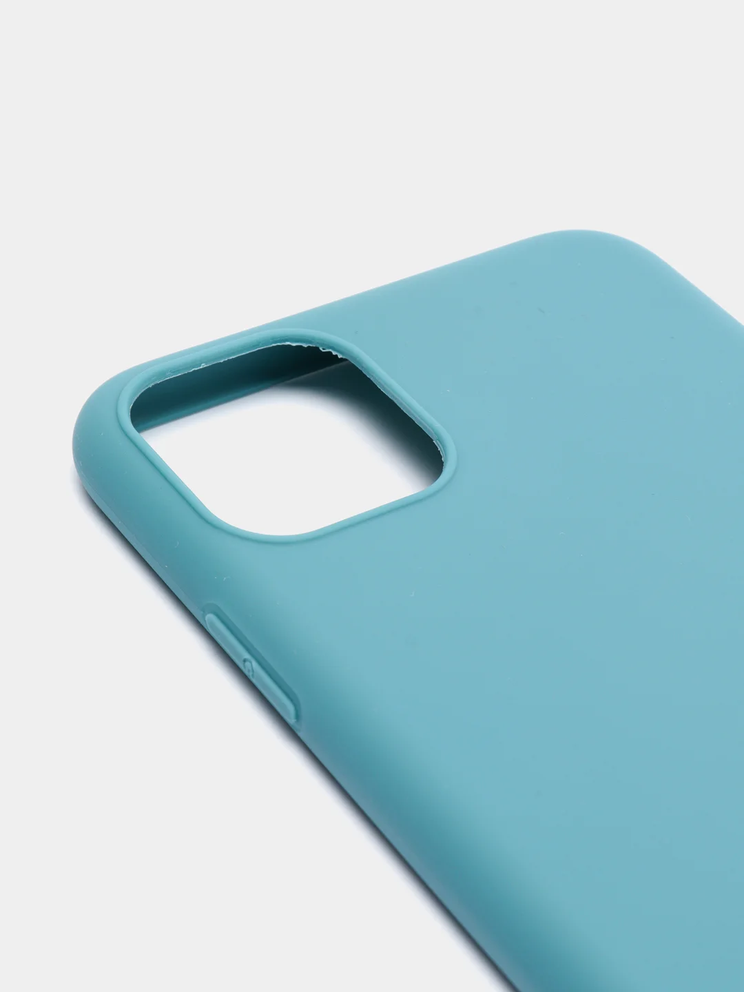 Синий чехол для Apple iPhone 11 Pro Max силиконовый, матовый, однотонный