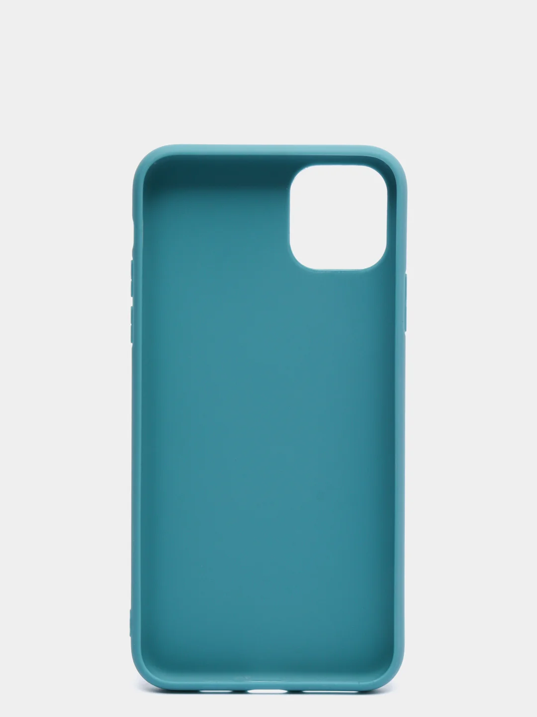 Синий чехол для Apple iPhone 11 Pro Max силиконовый, матовый, однотонный