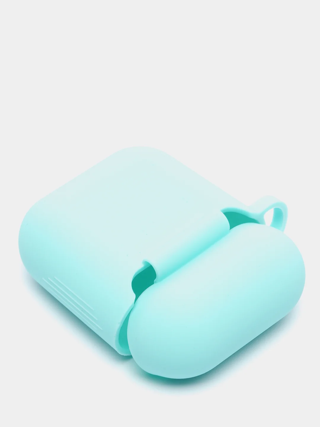 Бирюзовый силиконовый чехол для AirPods 1 и AirPods 2