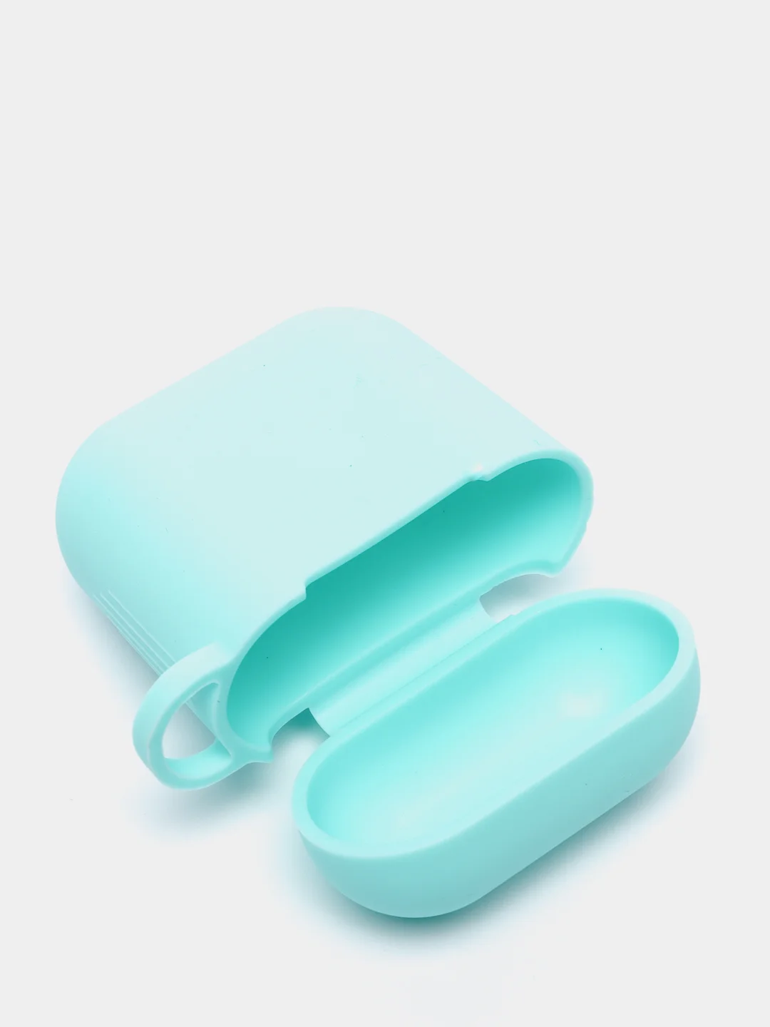 Бирюзовый силиконовый чехол для AirPods 1 и AirPods 2