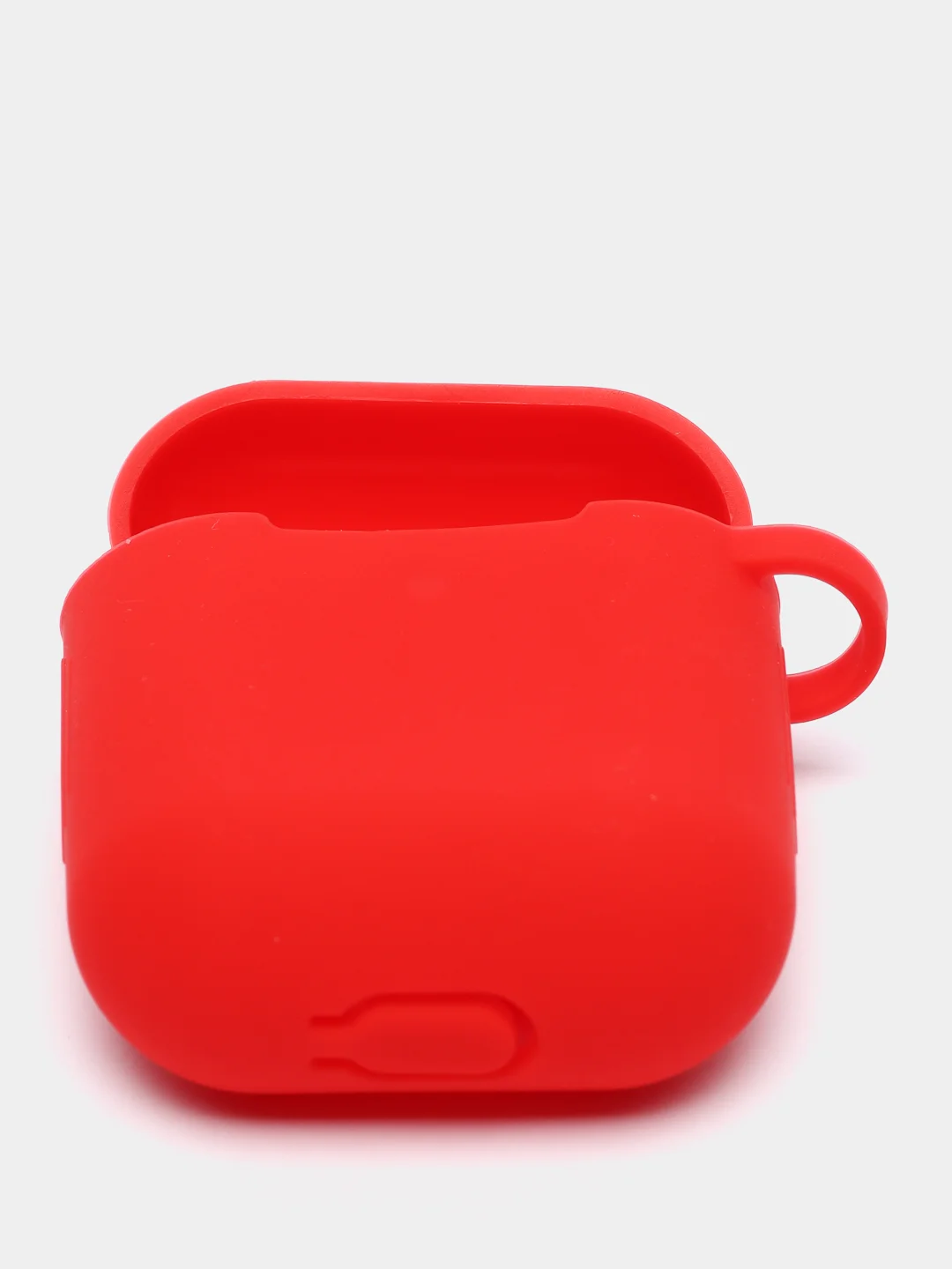 Красный силиконовый чехол для AirPods 1 и AirPods 2