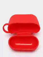 Красный силиконовый чехол для AirPods 1 и AirPods 2