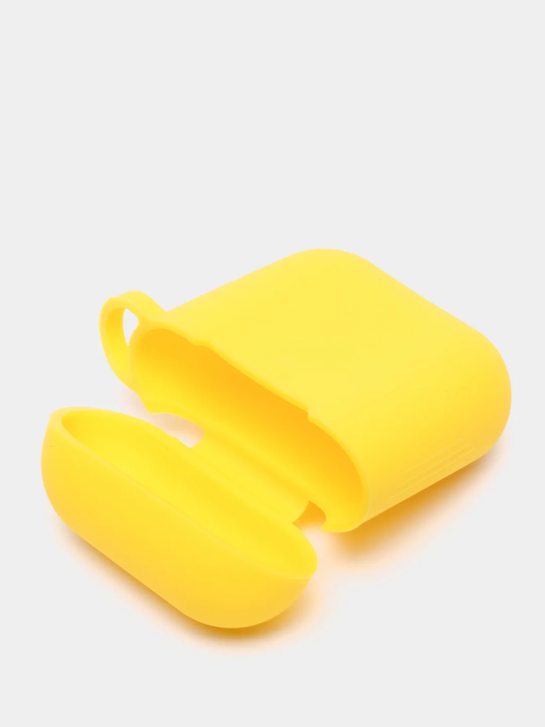 Желтый силиконовый чехол для AirPods 1 и AirPods 2