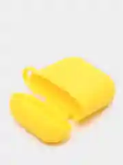 Желтый силиконовый чехол для AirPods 1 и AirPods 2