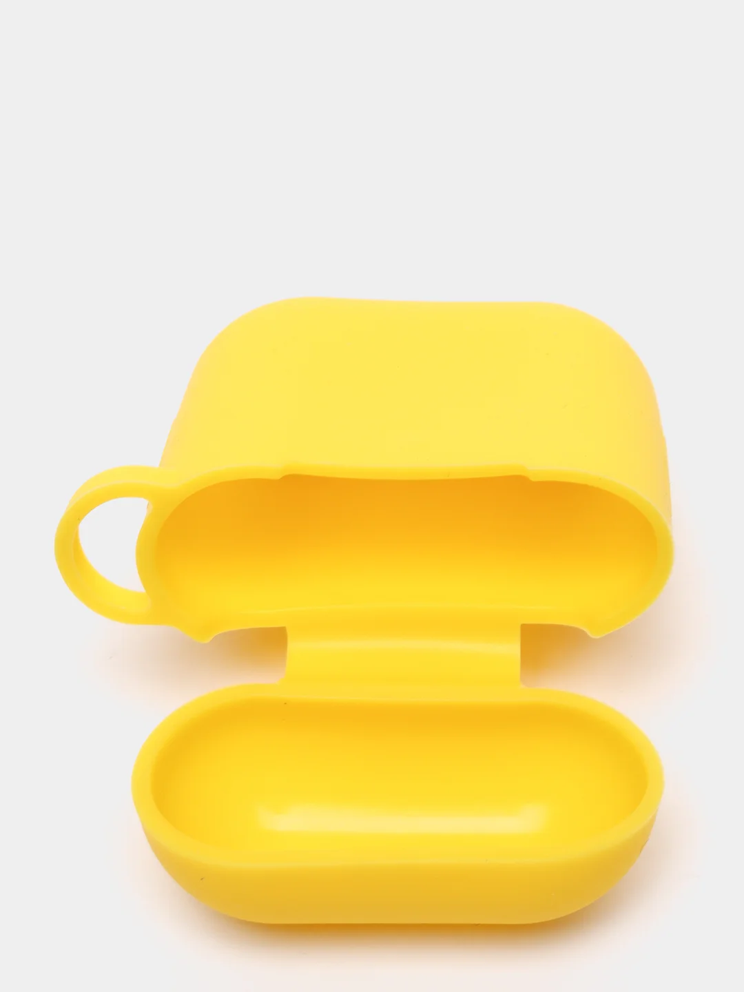 Желтый силиконовый чехол для AirPods 1 и AirPods 2