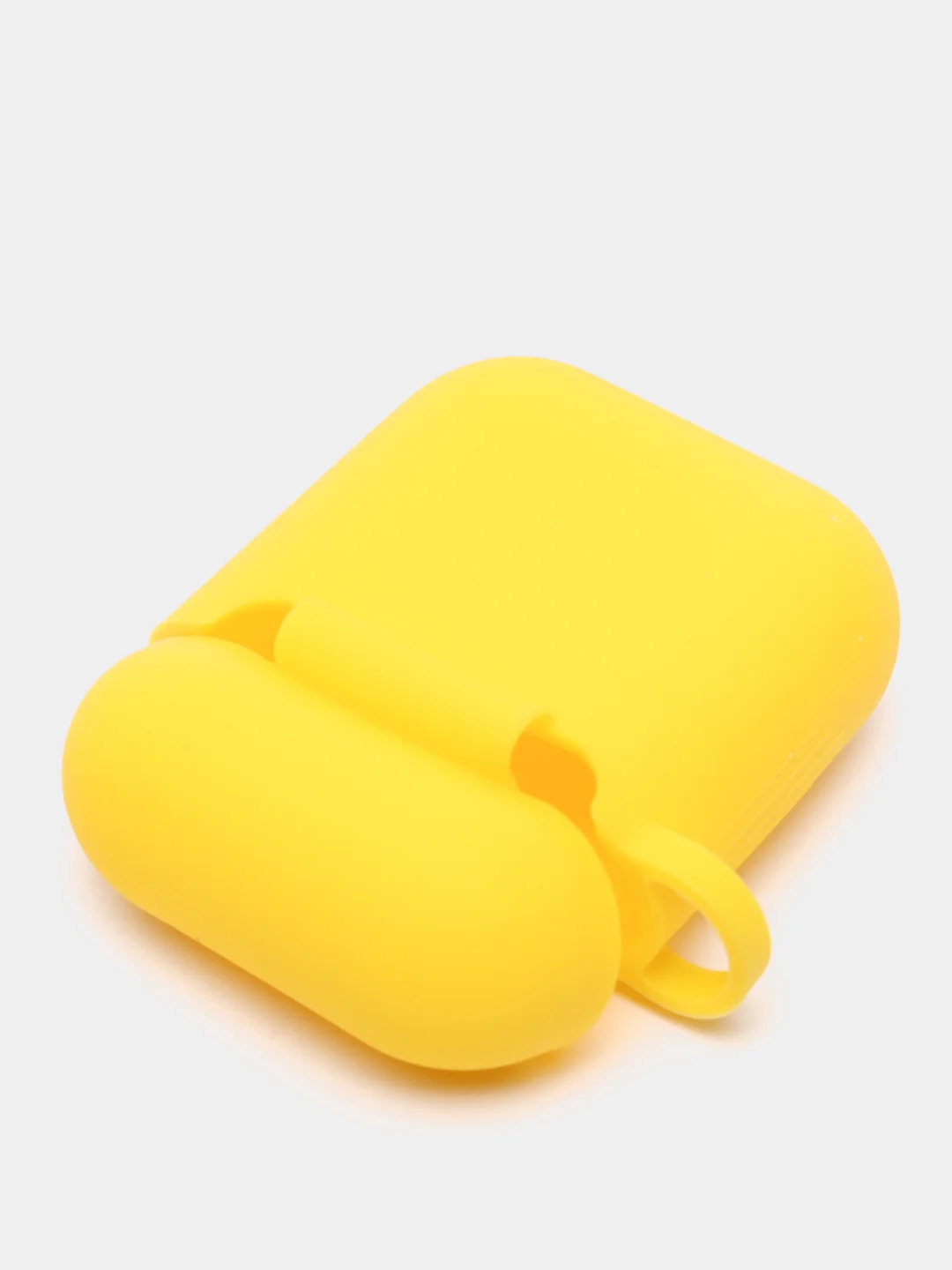 Желтый силиконовый чехол для AirPods 1 и AirPods 2