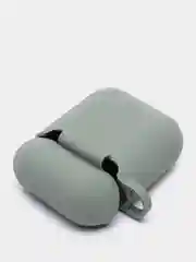 Серый силиконовый чехол для AirPods 1 и AirPods 2
