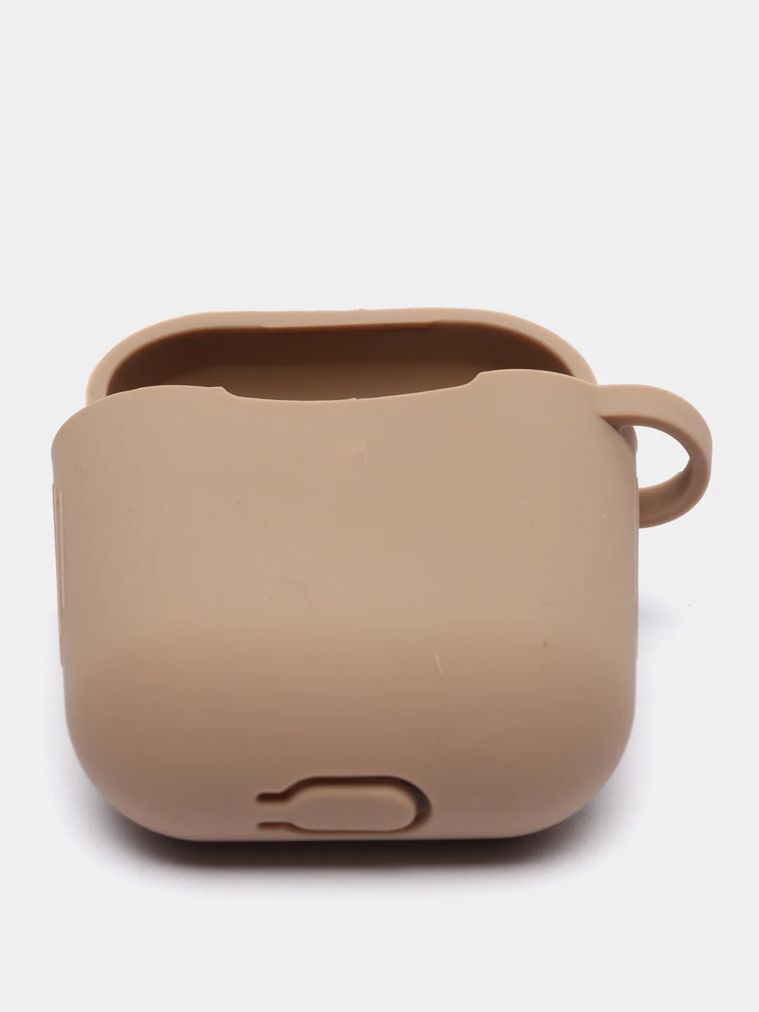 Коричневый силиконовый чехол для AirPods 1 и AirPods 2