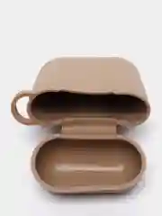 Коричневый силиконовый чехол для AirPods 1 и AirPods 2