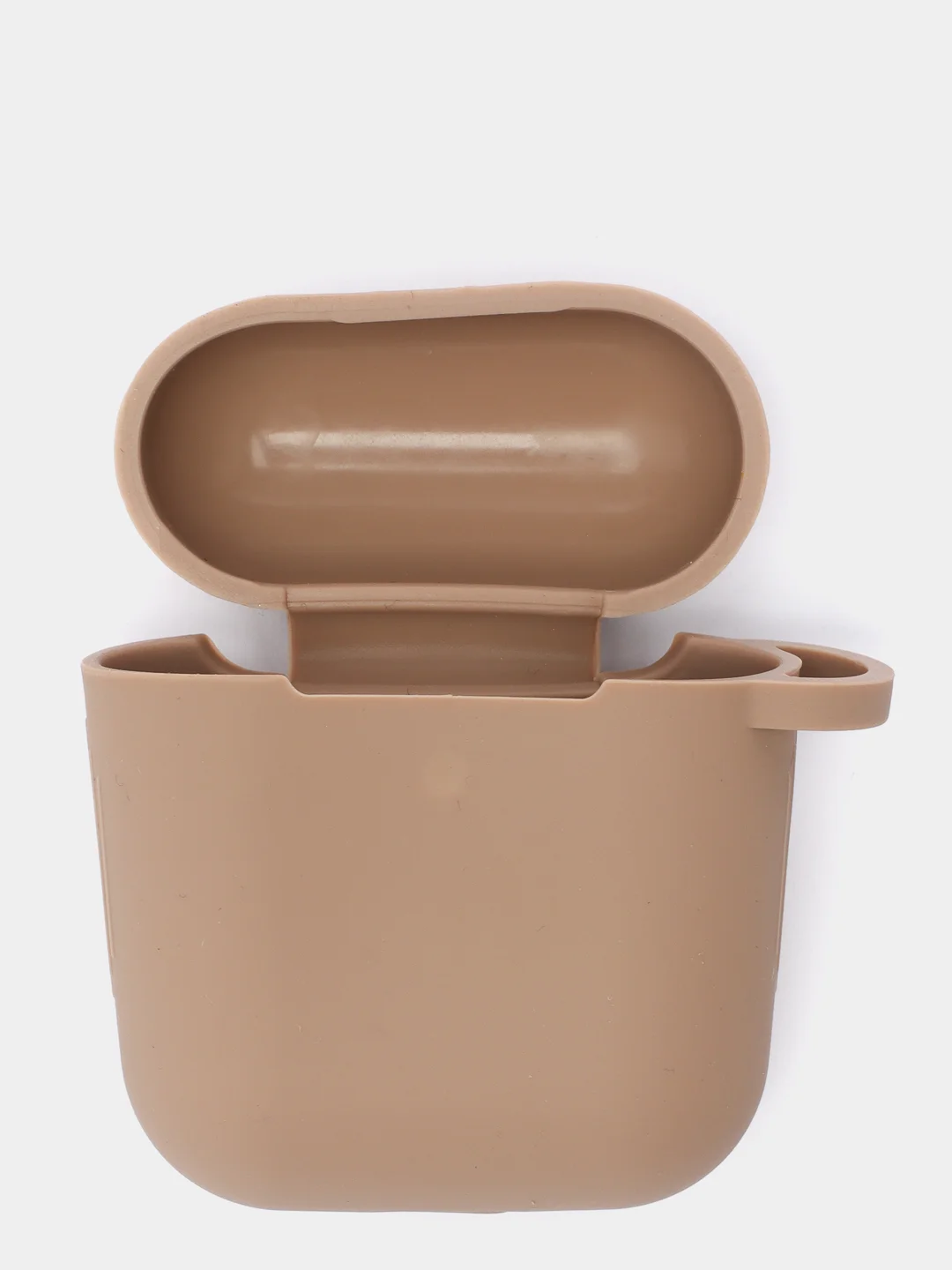 Коричневый силиконовый чехол для AirPods 1 и AirPods 2