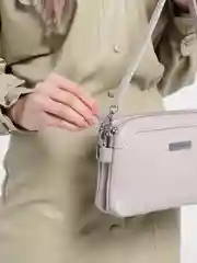 Бежевый меланж женская сумка