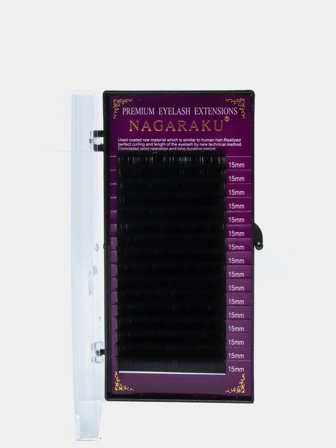 Ресницы для наращивания Nagaraku Нагараку 0.10, 16 линий