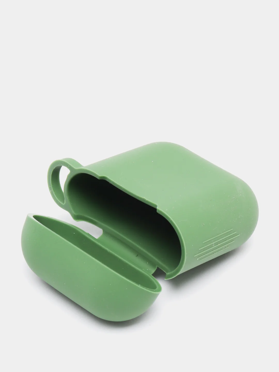 Зеленый силиконовый чехол для AirPods 1 и AirPods 2