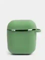 Зеленый силиконовый чехол для AirPods 1 и AirPods 2