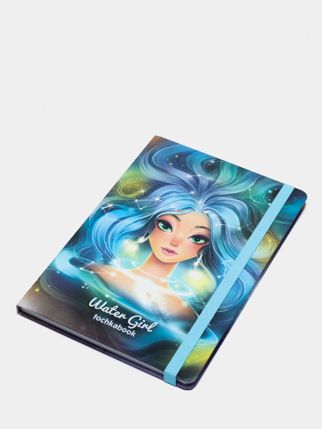 Блокнот в точку Tochkabook Medium "Девушка-вода"