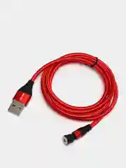 Красный магнитный кабель USLION USB