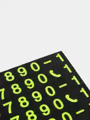 Подставка под телефон с табличкой для номера телефона