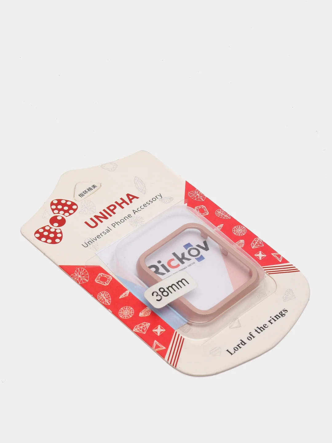 Розовый чехол для Apple Watch
