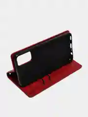 Красный чехол книжка Samsung A03/A22S/A12/A32/A52/A72/A02s/M21/A51/A31/A11/M11/A10/A01/A01Core