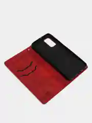 Красный чехол книжка Samsung A03/A22S/A12/A32/A52/A72/A02s/M21/A51/A31/A11/M11/A10/A01/A01Core