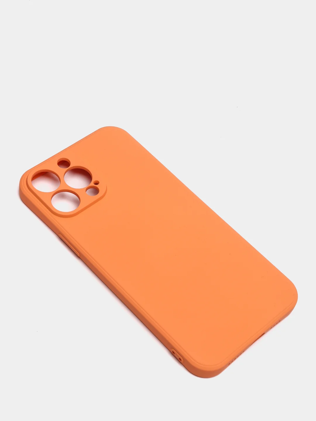 Манго силиконовый чехол с шёлковым покрытием для iPhone 13 Mini, 13 Pro Max