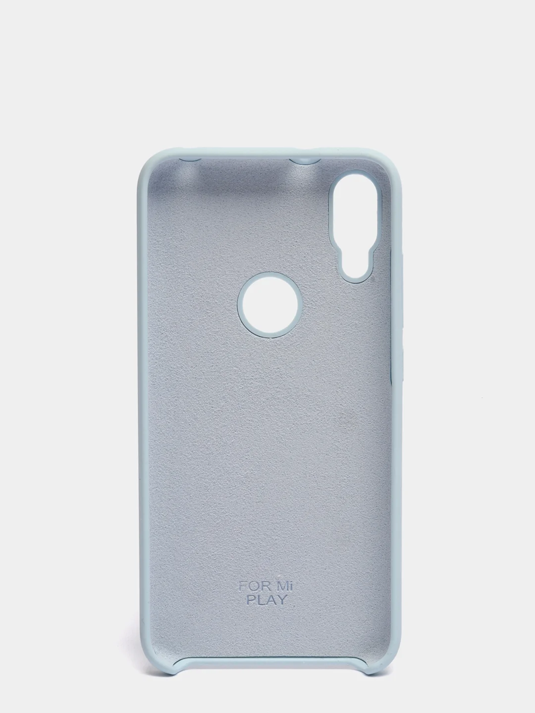 Небесно-голубой чехол Xiaomi Mi Play, Сяоми Ми Плей силиконовый Silicone case
