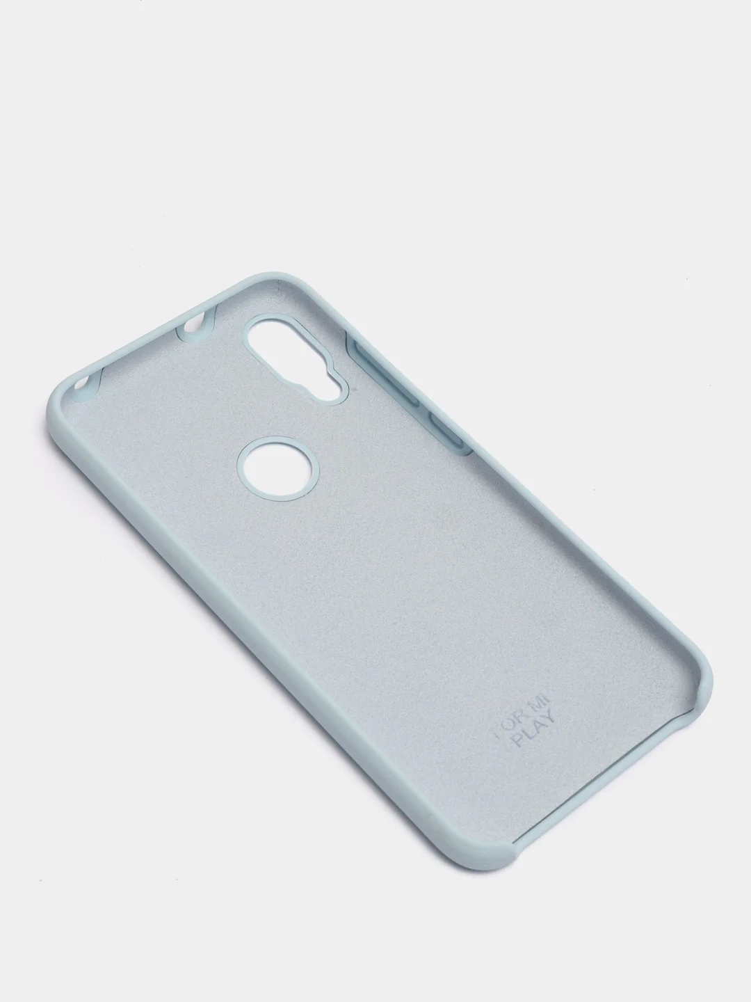 Небесно-голубой чехол Xiaomi Mi Play, Сяоми Ми Плей силиконовый Silicone case